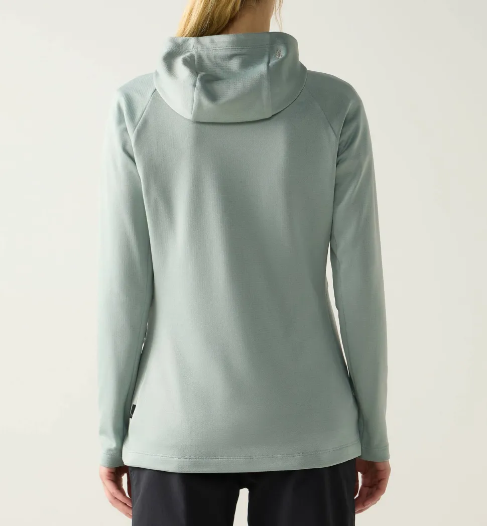 Haglöfs Women's Korp Mid Hood Dew Green