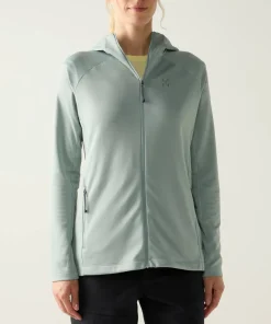 Haglöfs Women's Korp Mid Hood Dew Green