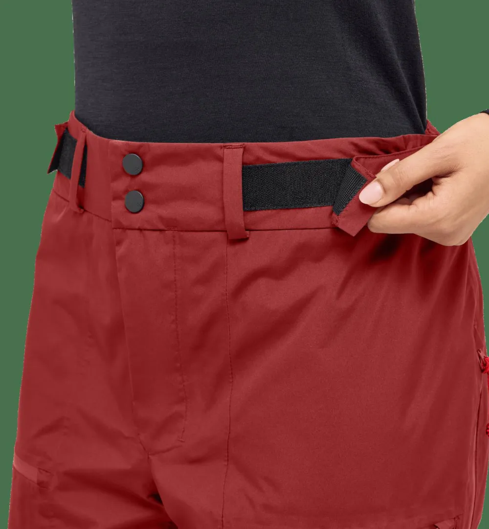 Haglöfs Women's Latnja GORE-TEX Insulated Pant Carmine Red