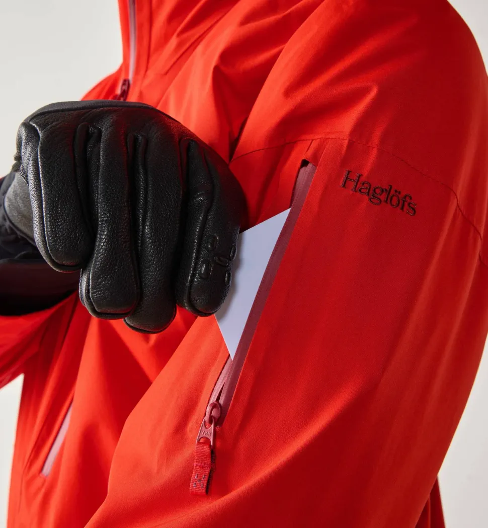 Haglöfs Women's Latnja GORE-TEX Insulated Jacket Tech Red