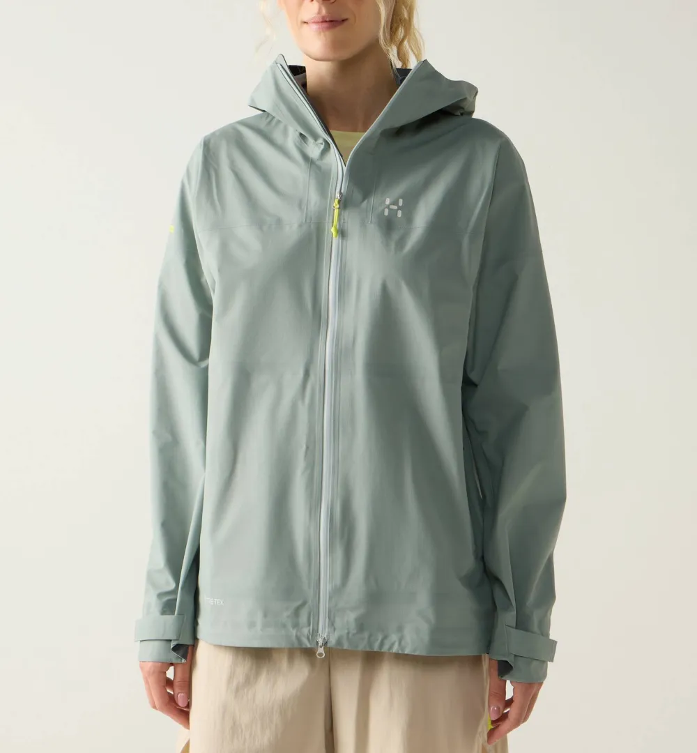 Haglöfs Women's L.I.M Airak GORE-TEX Jacket Dew Green New