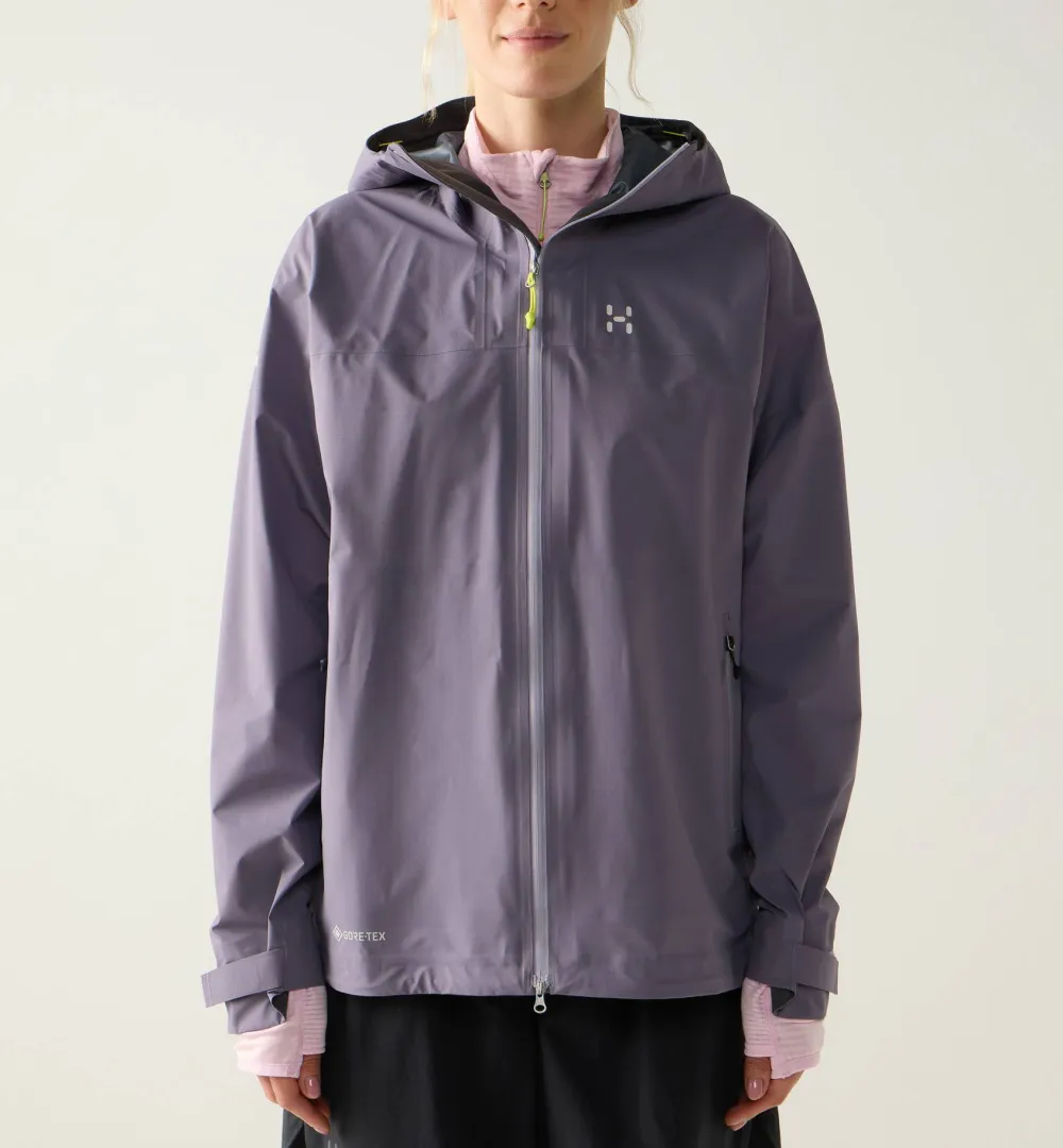 Haglöfs Women's L.I.M Airak GORE-TEX Jacket Purple Fog Clearance
