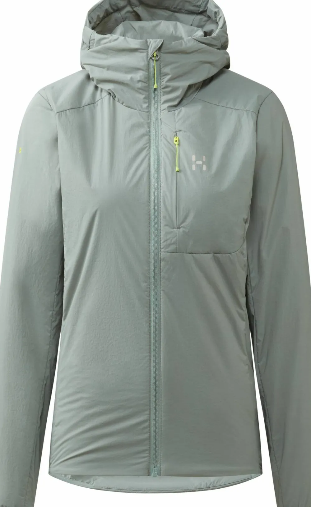 Haglöfs Women's L.I.M Mimic Barrier Hood Dew Green Hot