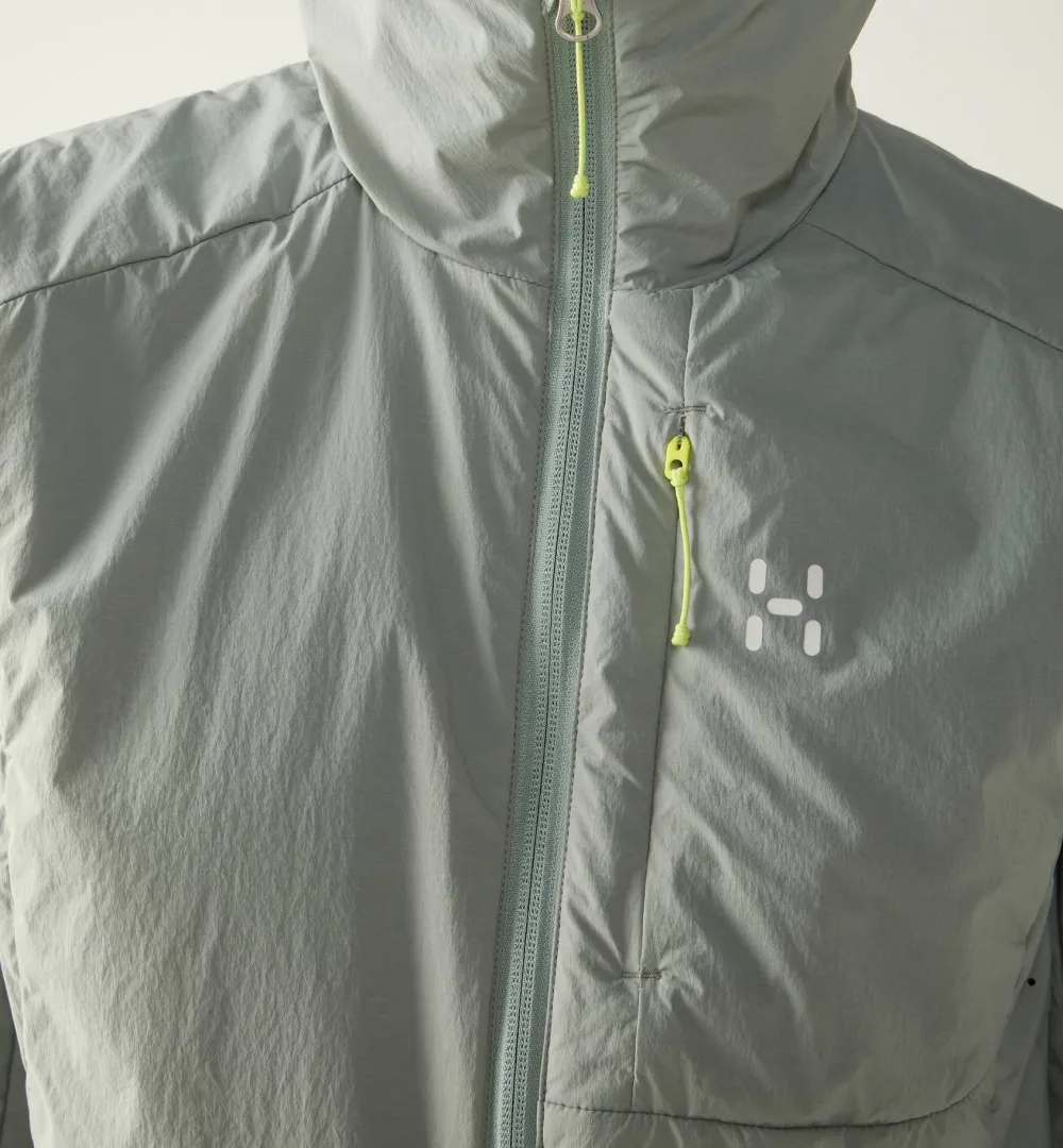 Haglöfs Women's L.I.M Mimic Barrier Hood Dew Green Hot