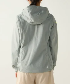 Haglöfs Women's L.I.M Mimic Barrier Hood Dew Green Hot
