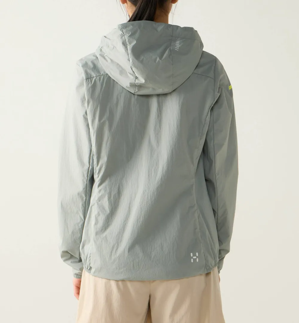 Haglöfs Women's L.I.M Mimic Barrier Hood Dew Green Hot
