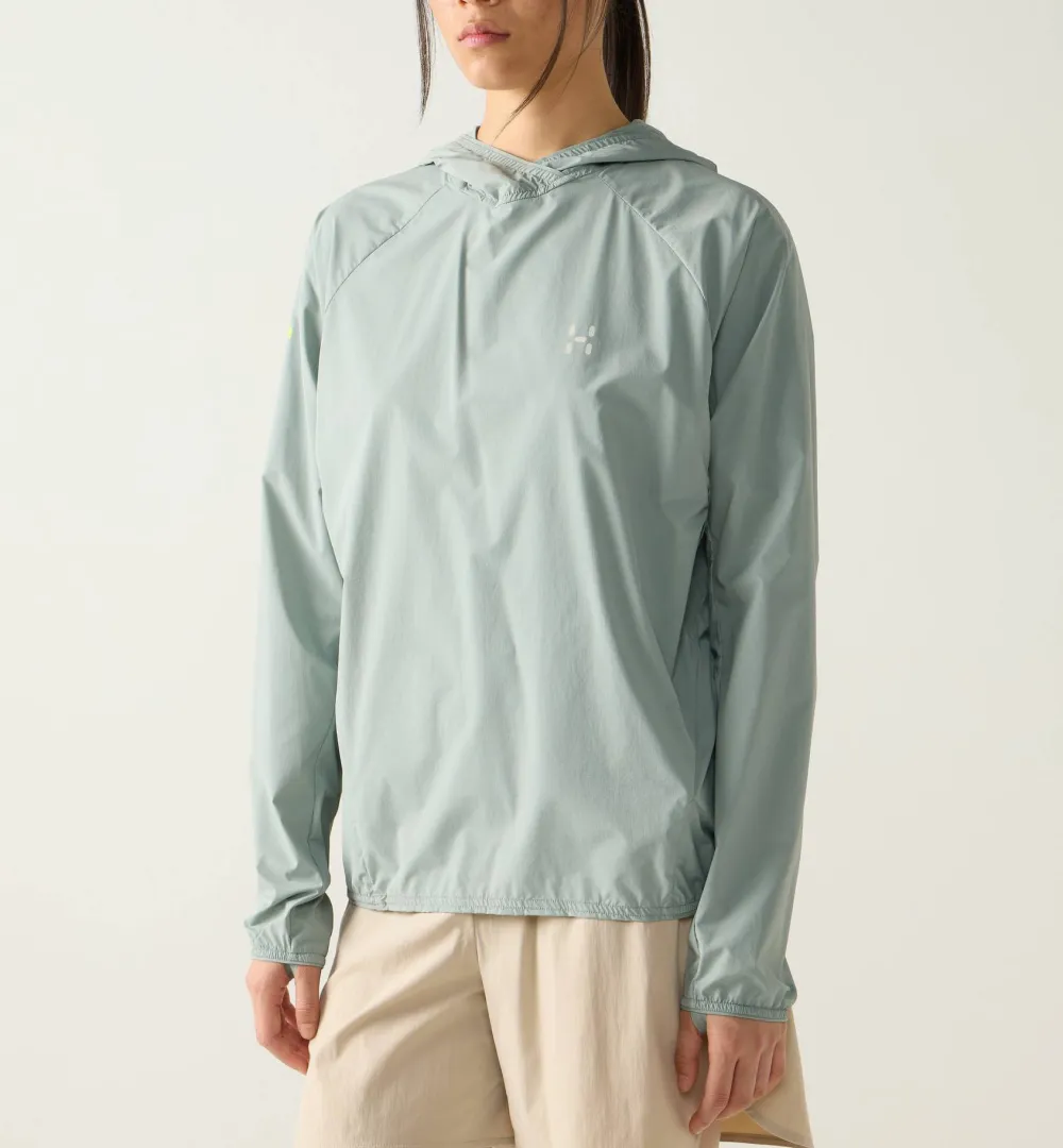 Haglöfs Women's L.I.M Sunpack Hoodie Dew Green Outlet