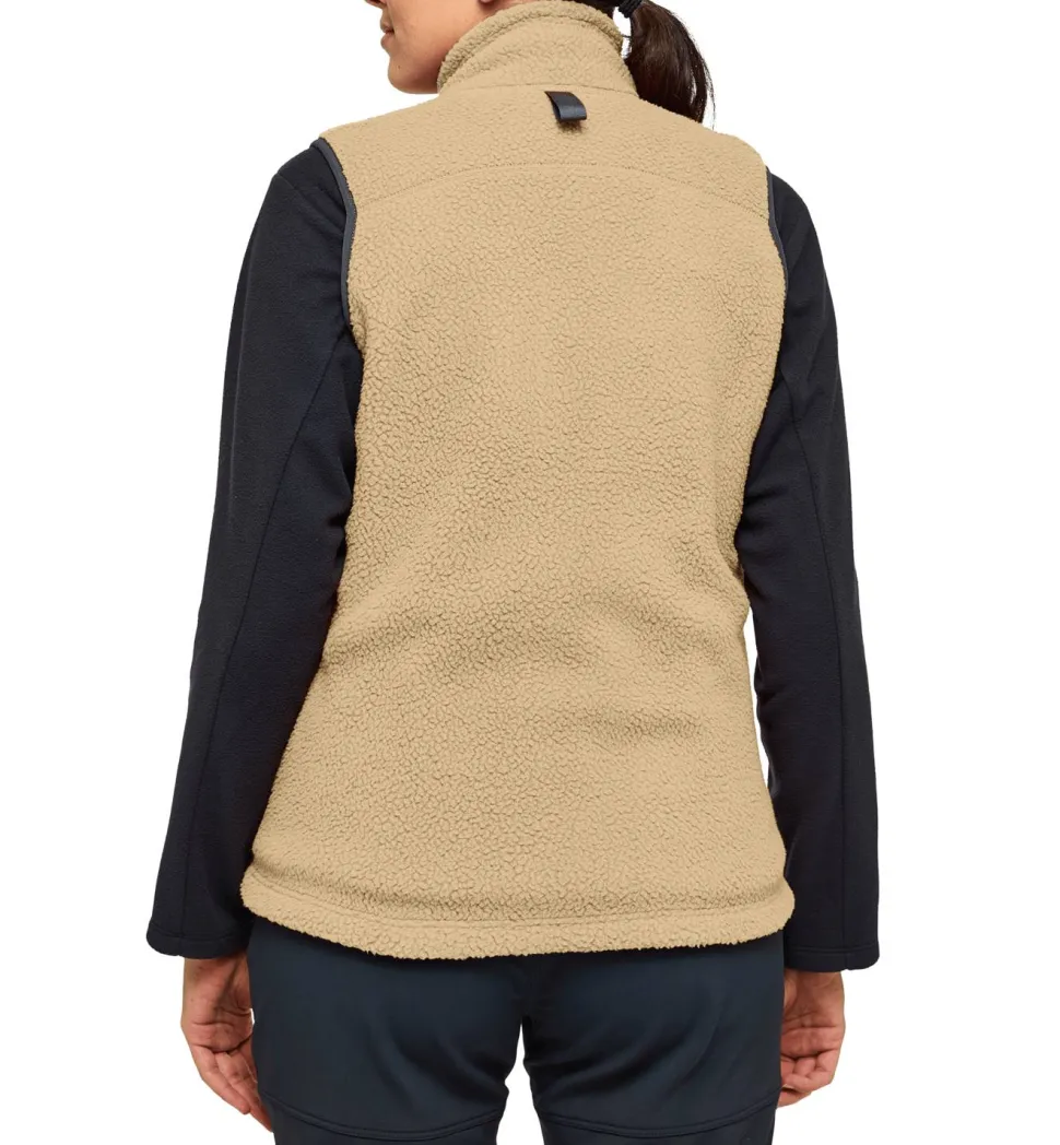Haglöfs Women's Malung Pile Vest Sand