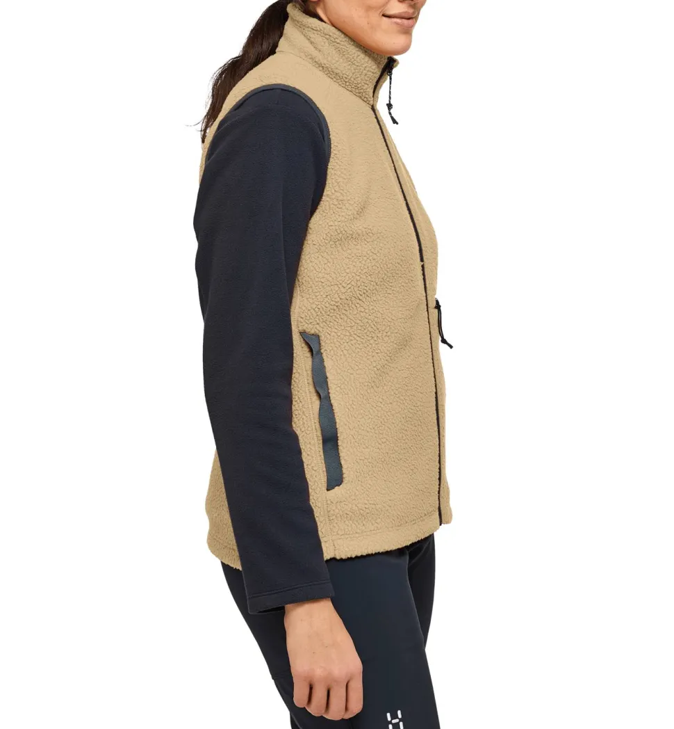 Haglöfs Women's Malung Pile Vest Sand