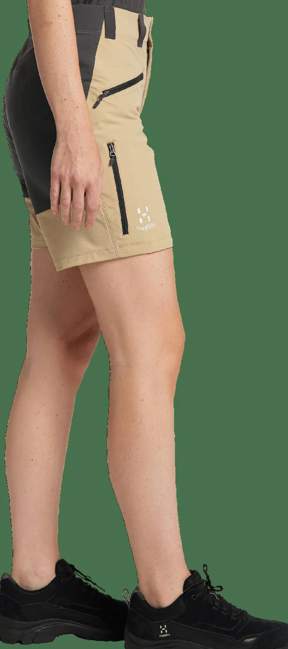 Haglöfs Women's Mid Standard Shorts Sand/Magnetite Online