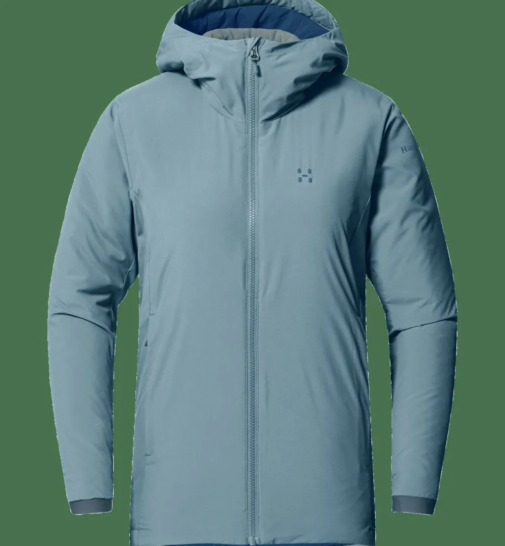 Haglöfs Women's Mimic Alert Hood Steel Blue Discount