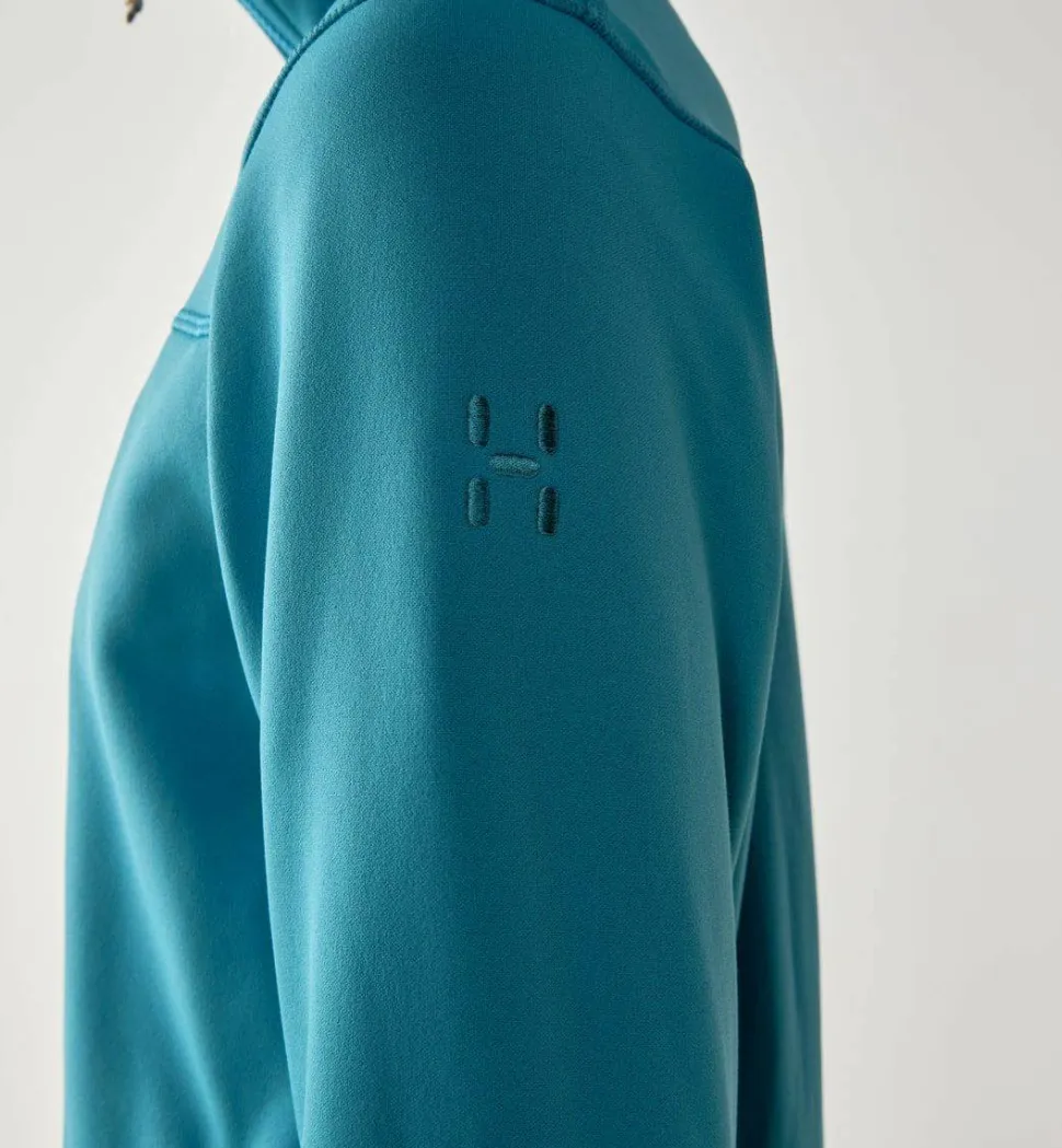 Haglöfs Women's Rosson Mid Hood Mountain Teal