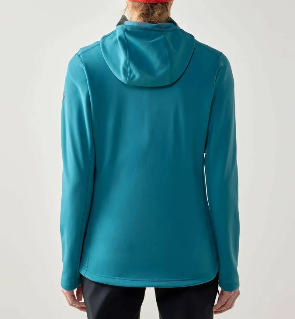 Haglöfs Women's Rosson Mid Hood Mountain Teal