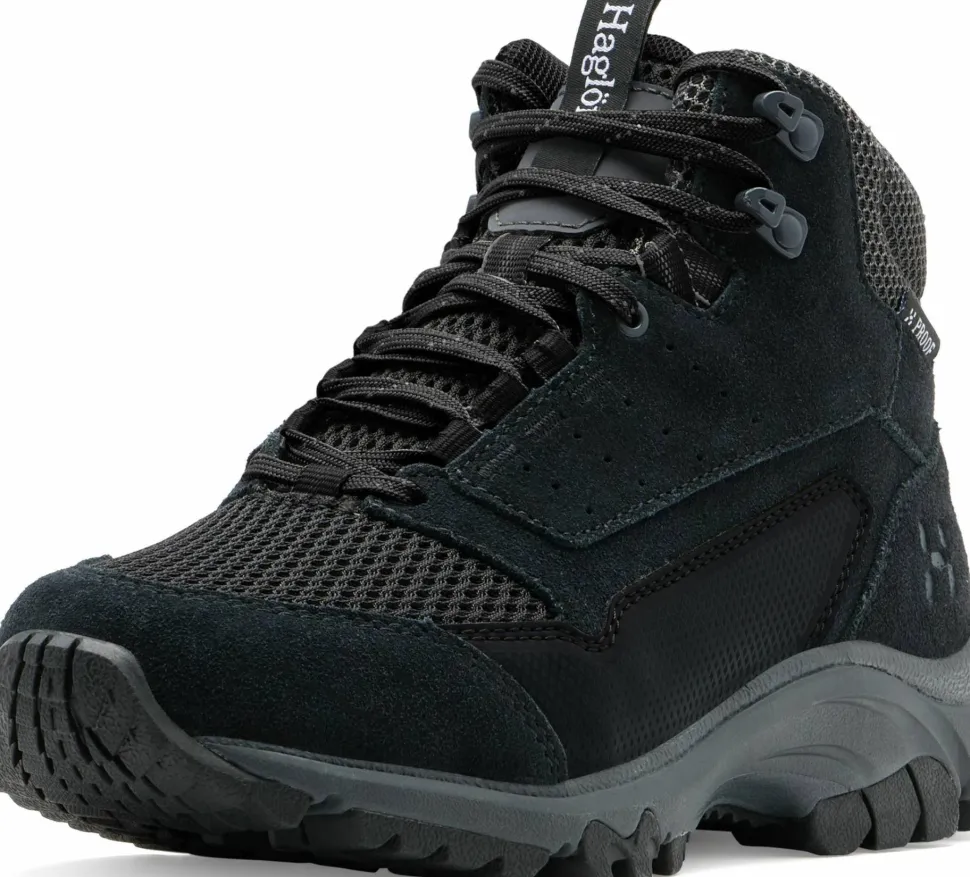 Haglöfs Women's Rosson Proof Mid True Black/magnetite