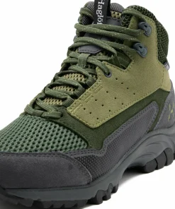 Haglöfs Women's Rosson Proof Mid Magnetite/olive Green Best