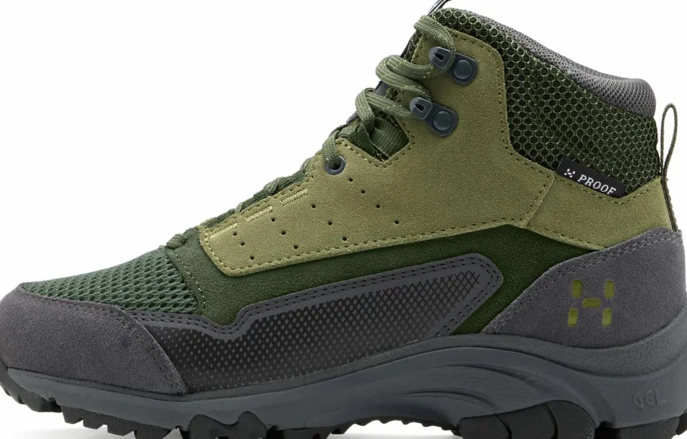 Haglöfs Women's Rosson Proof Mid Magnetite/olive Green Best
