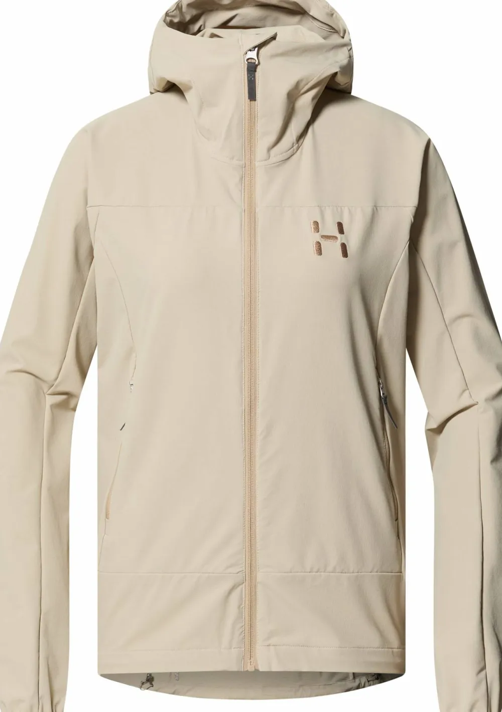 Haglöfs Women's Rosson Softshell Hood Chalk Beige Discount