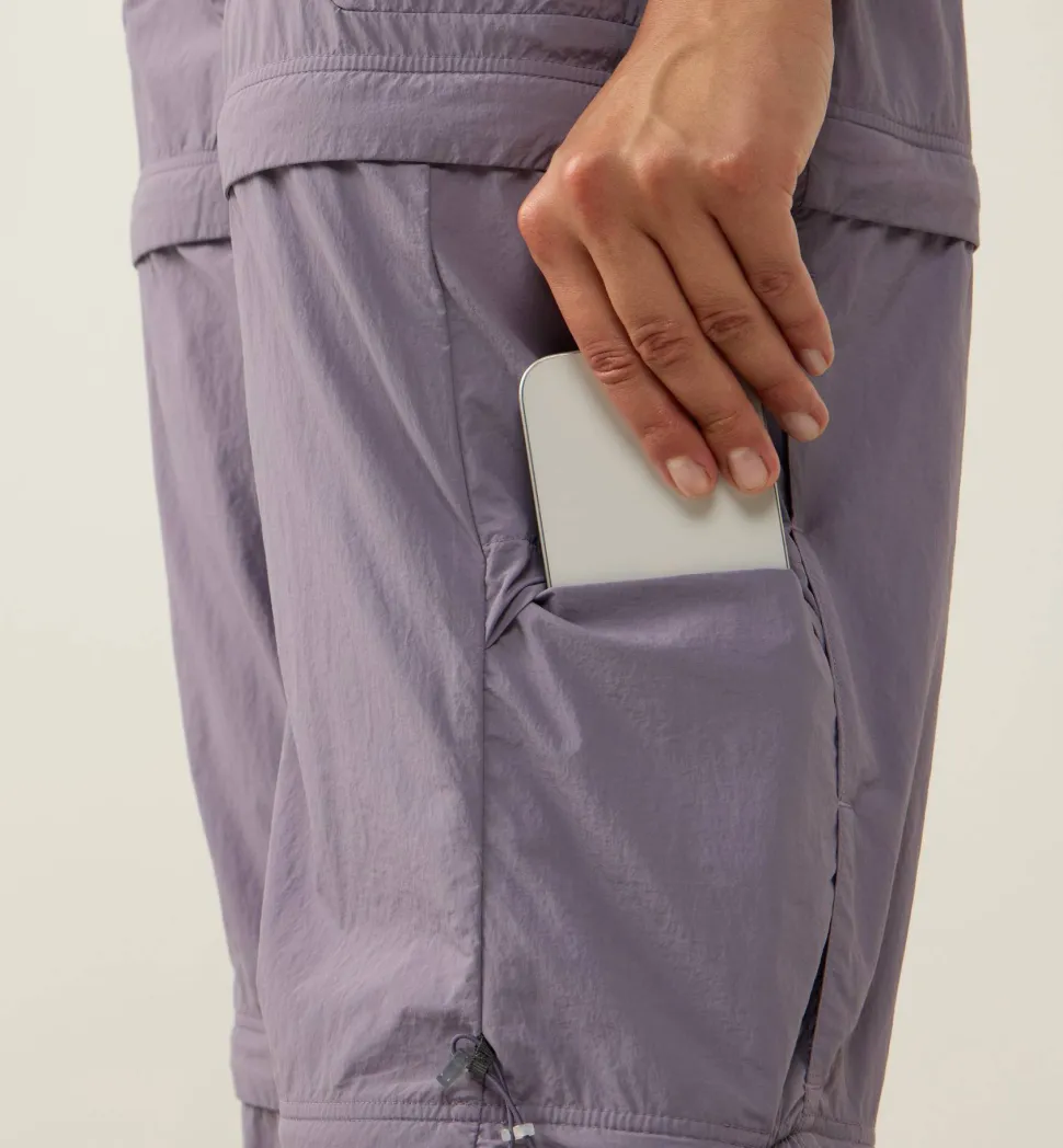 Haglöfs Women's Solis Zip Off Pant Purple Fog