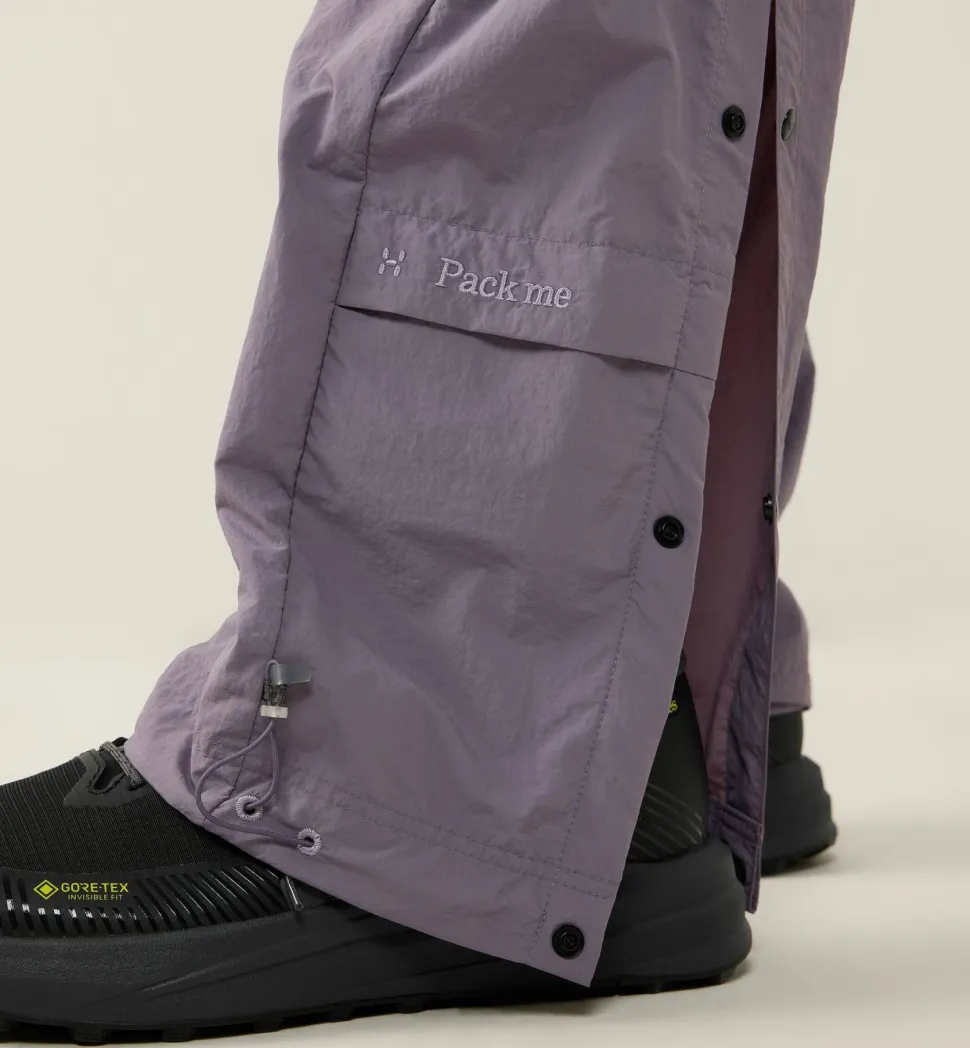 Haglöfs Women's Solis Zip Off Pant Purple Fog