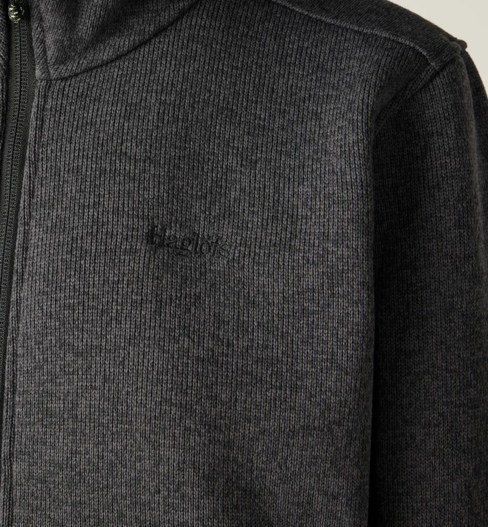 Haglöfs Women's Swook II Mid Hood Magnetite/true Black