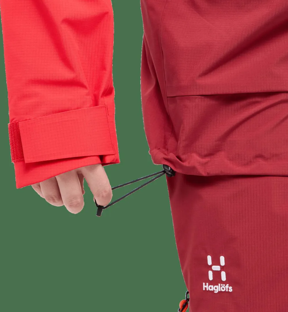 Haglöfs Women's Vassi Gore-Tex Pro Jacket Carmine Red/Bright Red Outlet