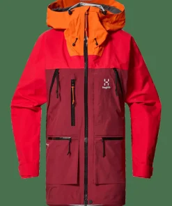 Haglöfs Women's Vassi Gore-Tex Pro Jacket Carmine Red/Bright Red Outlet