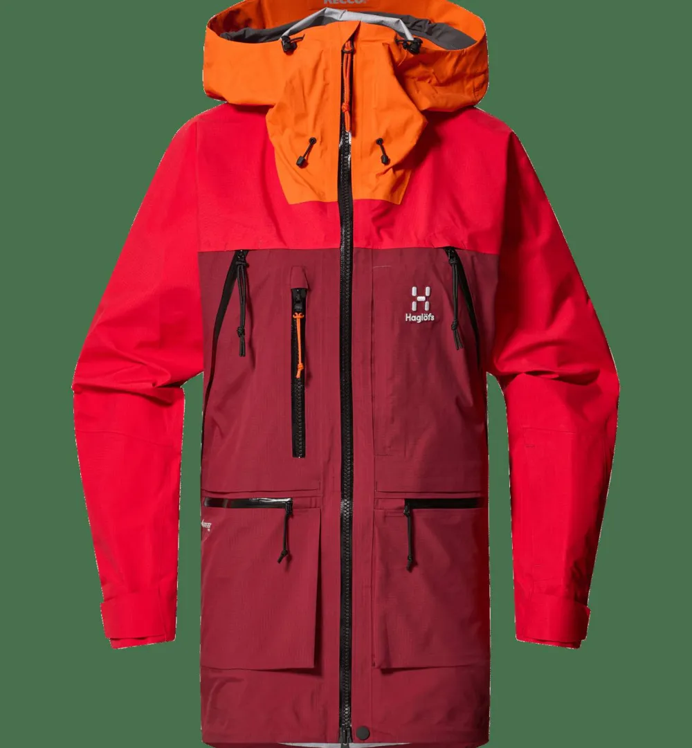 Haglöfs Women's Vassi Gore-Tex Pro Jacket Carmine Red/Bright Red Outlet