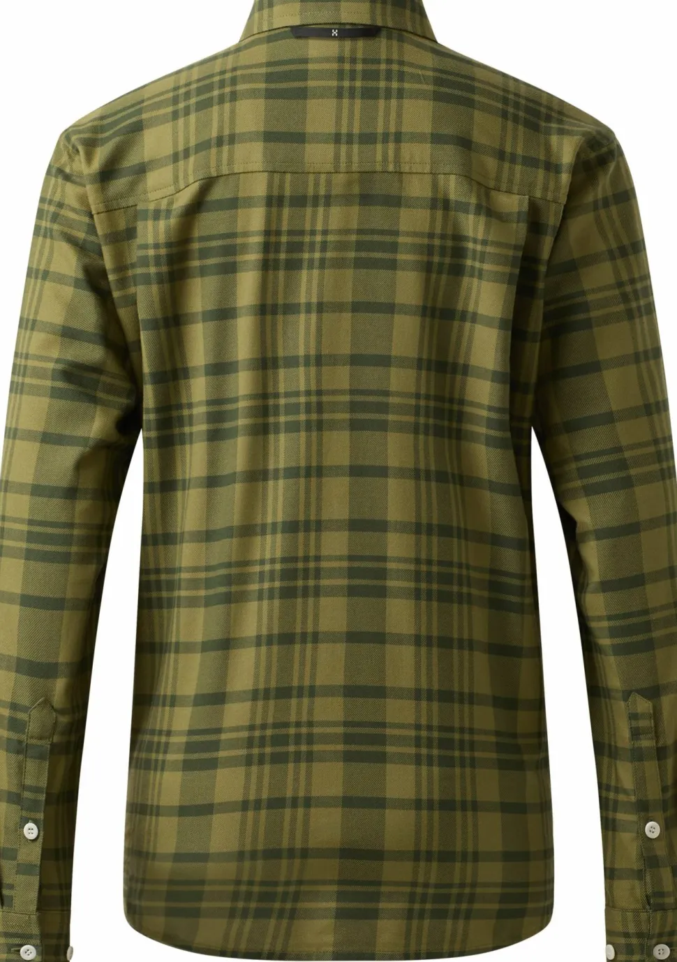 Haglöfs Women’s Virke Flannel Shirt Seaweed Green/olive Green