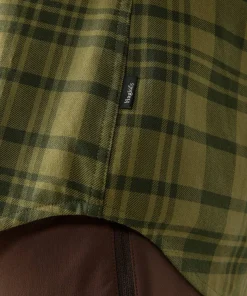 Haglöfs Women’s Virke Flannel Shirt Seaweed Green/olive Green