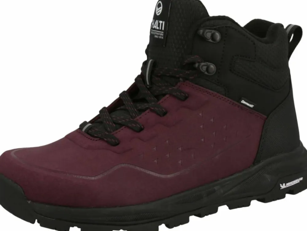 Halti Women's Frost Mid 2 DrymaXx Ic Fudge Maroon Red Hot
