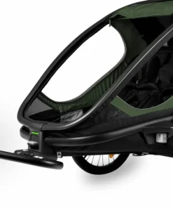 Hamax Outback (+ Bicycle Arm & Stroller Wheel) Green/black Outlet