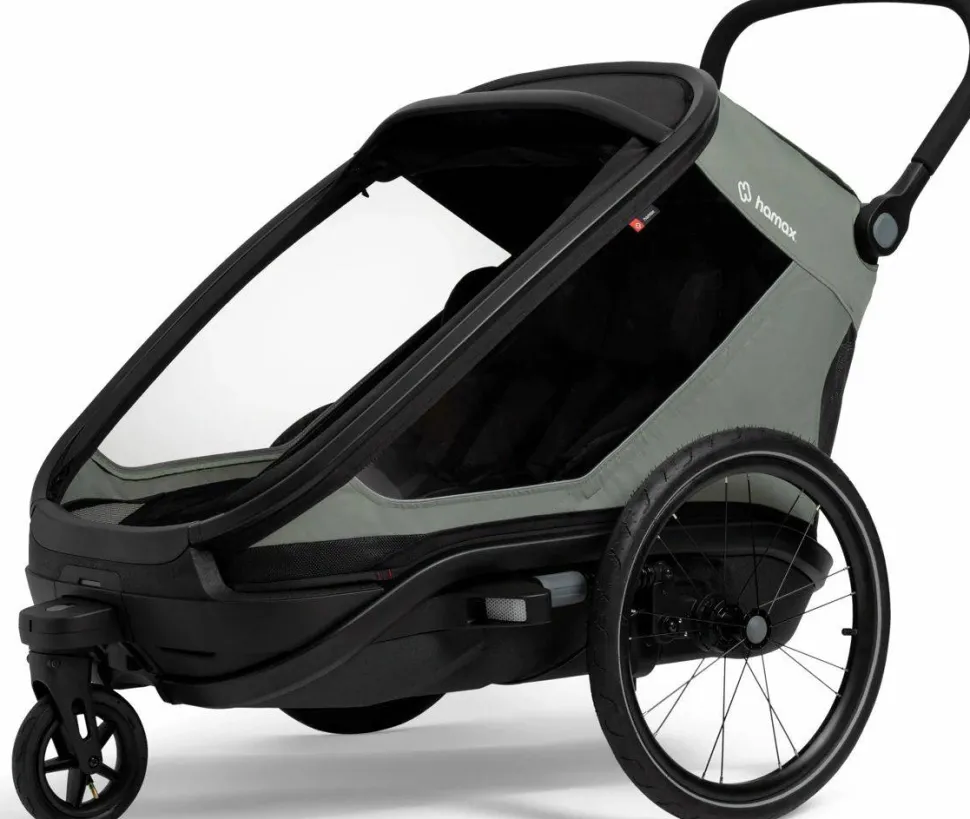 Hamax Outback Next Bicycle Trailer Green/black