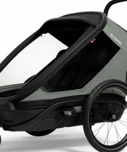 Hamax Outback Next Bicycle Trailer Green/Black Outlet