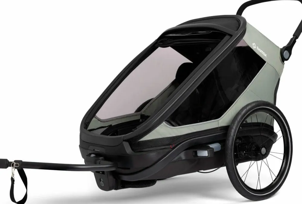 Hamax Outback Next Bicycle Trailer Green/Black Outlet
