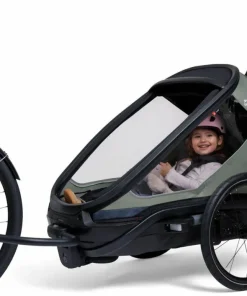 Hamax Outback Next Bicycle Trailer Green/Black Outlet