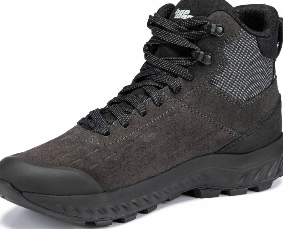 Hanwag Men's Kaduro Mid Gore-Tex Anthracite/black