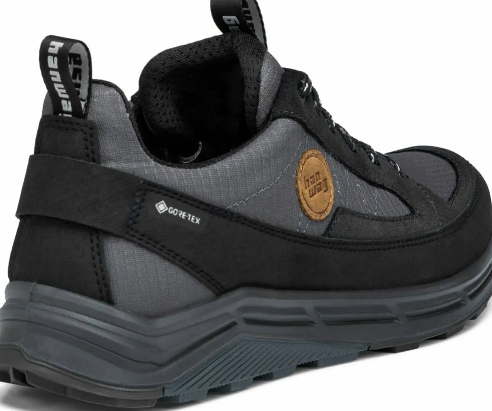 Hanwag Men's Rotpunkt Light Low GORE-TEX Black/Anthracite
