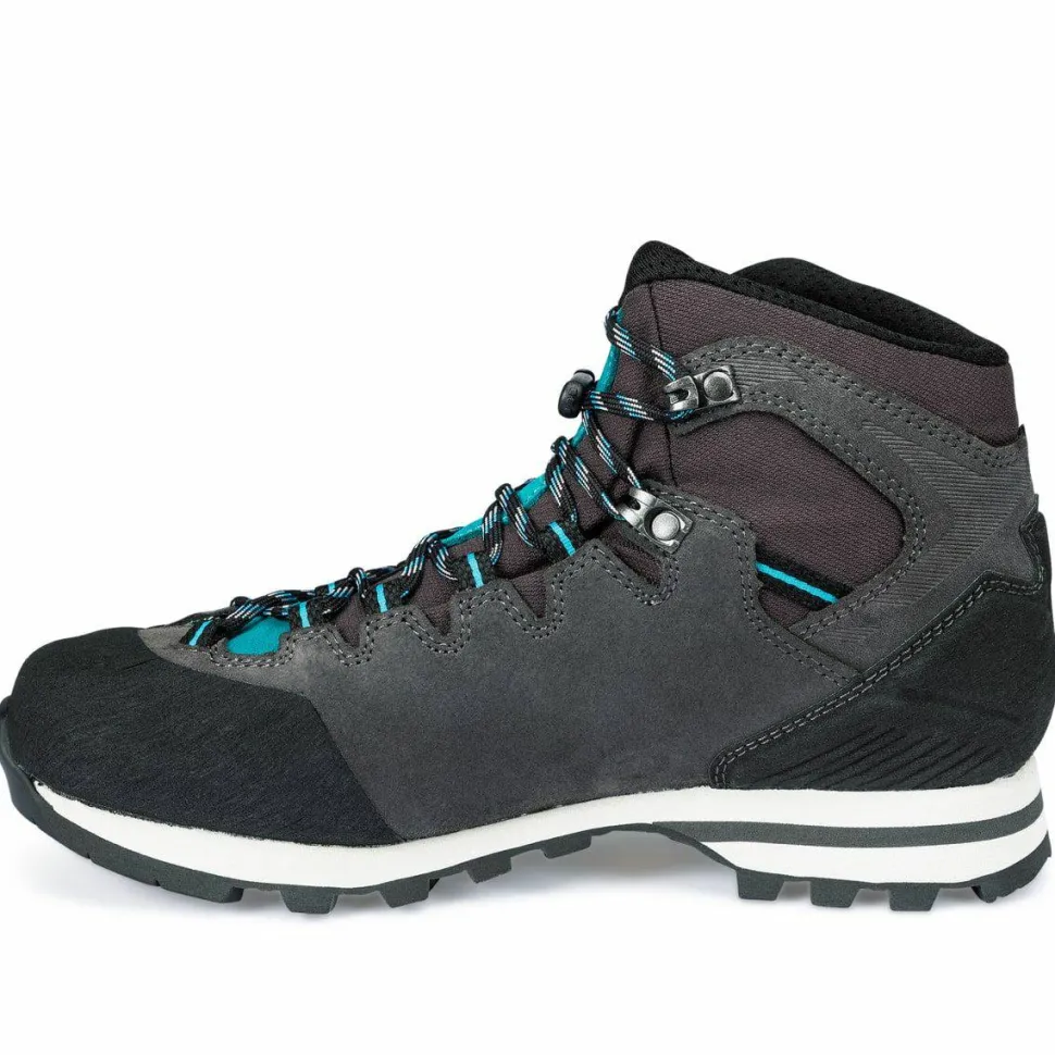 Hanwag Women's Makra Light Lady Gore-Tex Asphalt/Bluegreen