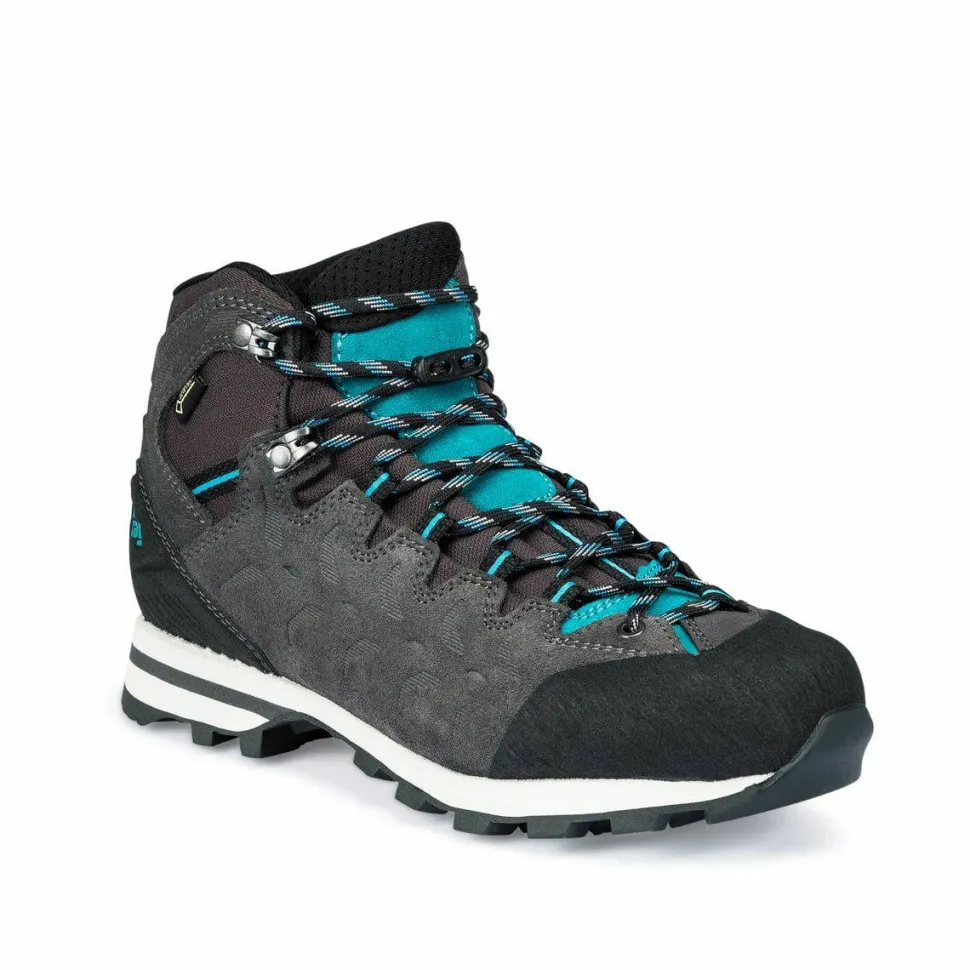 Hanwag Women's Makra Light Lady Gore-Tex Asphalt/Bluegreen