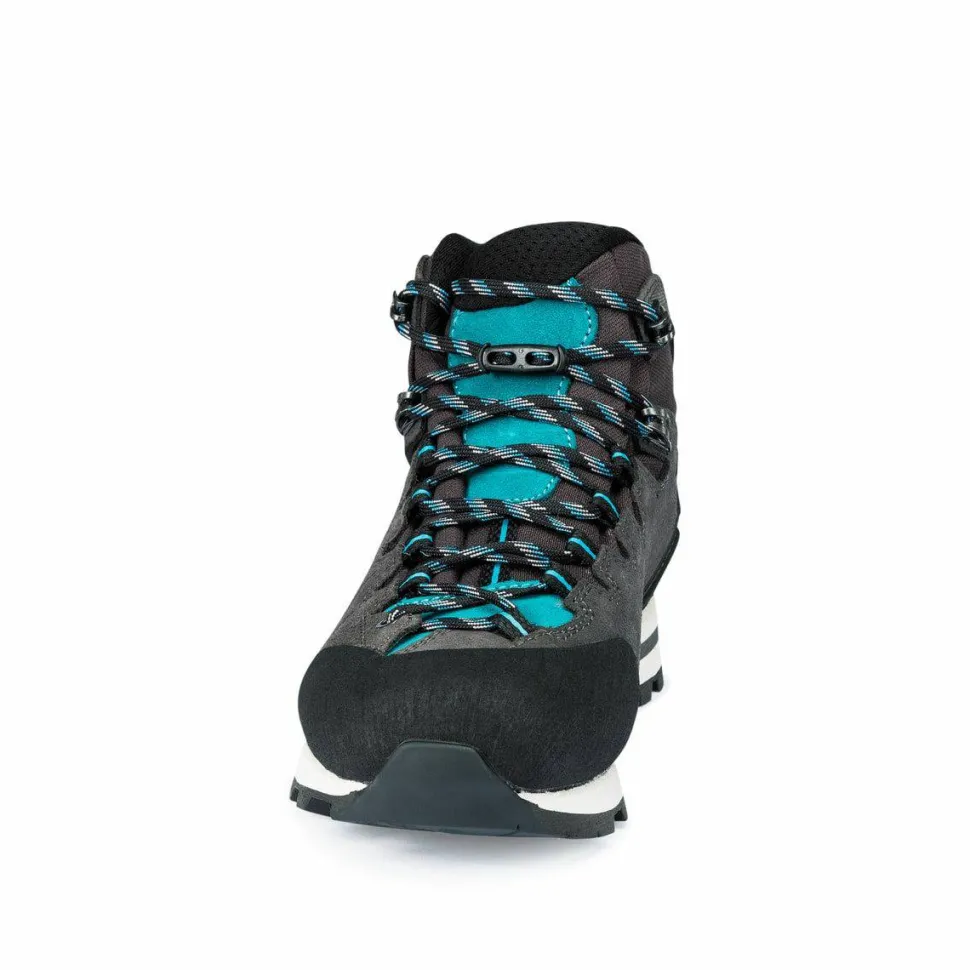 Hanwag Women's Makra Light Lady Gore-Tex Asphalt/Bluegreen