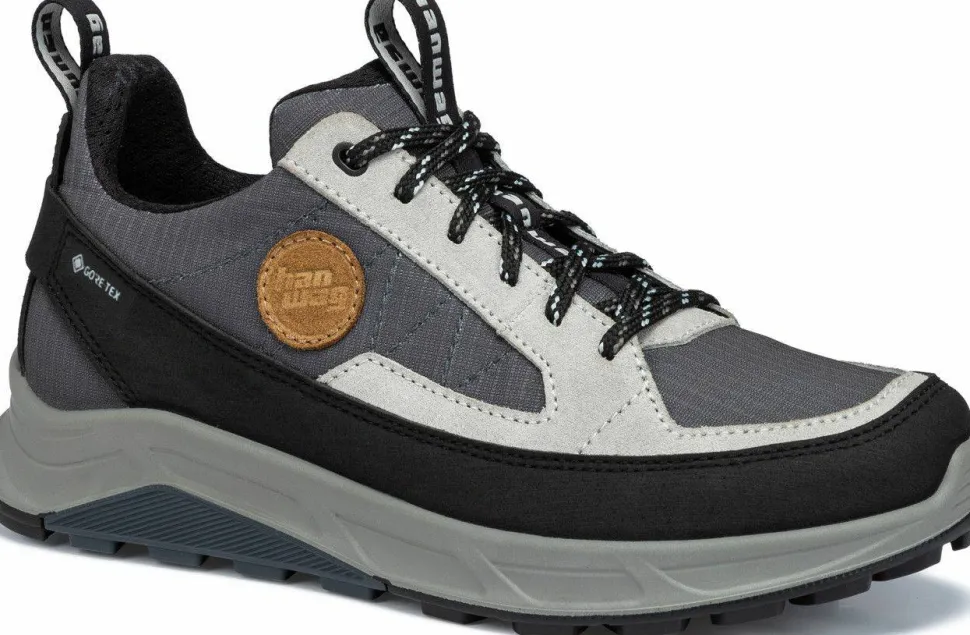 Hanwag Women's Rotpunkt Light Low Lady GORE-TEX Light Grey/Anthracite