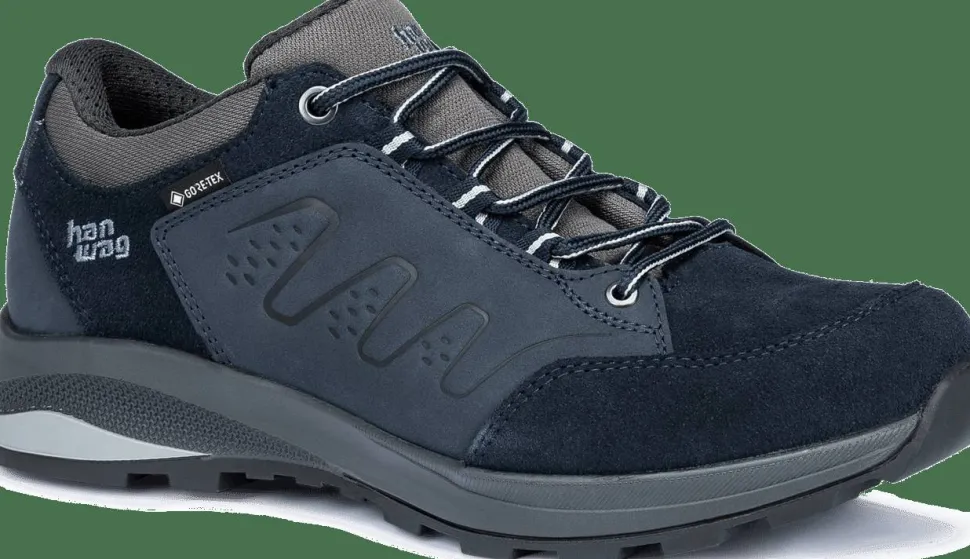 Hanwag Women's Torsby Low Sf Extra Gore-Tex Lady Navy/Asphalt