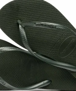 Havaianas Unisex Slim Green Olive Discount