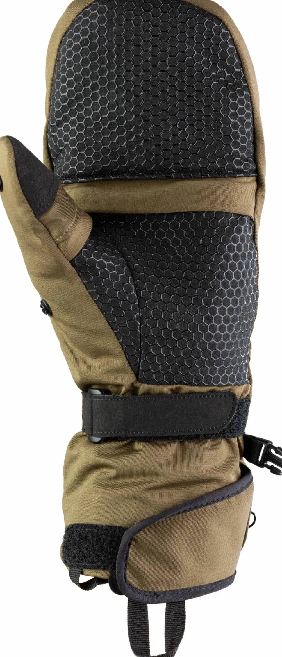 Heat Experience Heated Hunt Pullover Mittens Green/Black