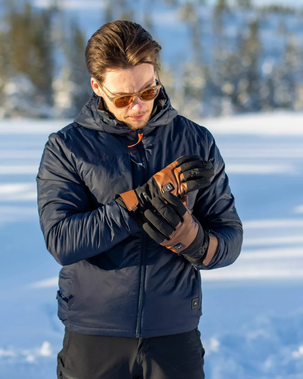 Heat Experience Heated Outdoor Gloves Black