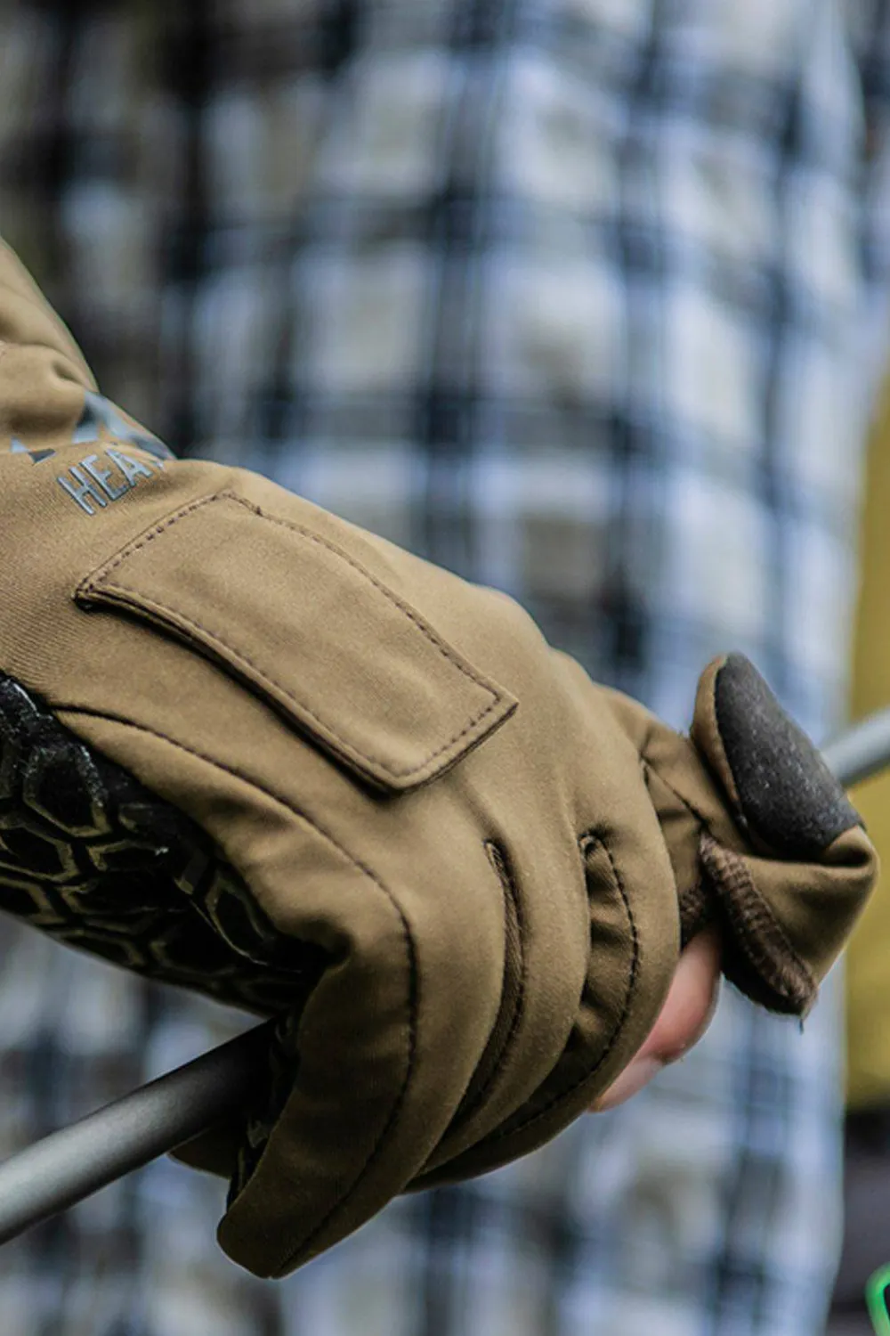 Heat Experience Hunting Gloves /black Green