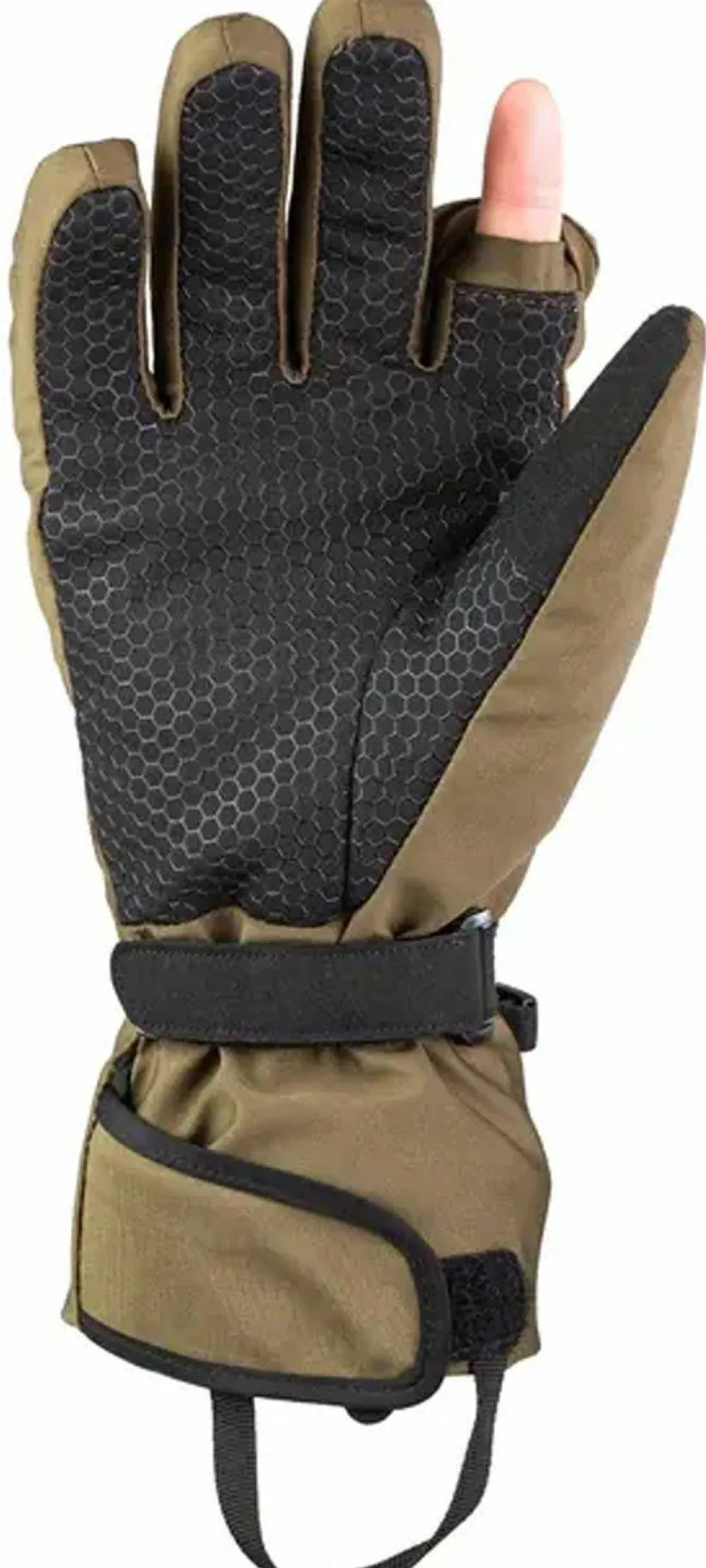 Heat Experience Hunting Gloves /black Green