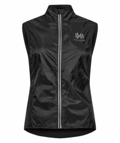 Hellner Biekkus Wind Vest Women's Black beauty Online