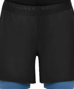 Hellner Kelva 2-in-1 Shorts Men's Black Beauty/Ensign Blue