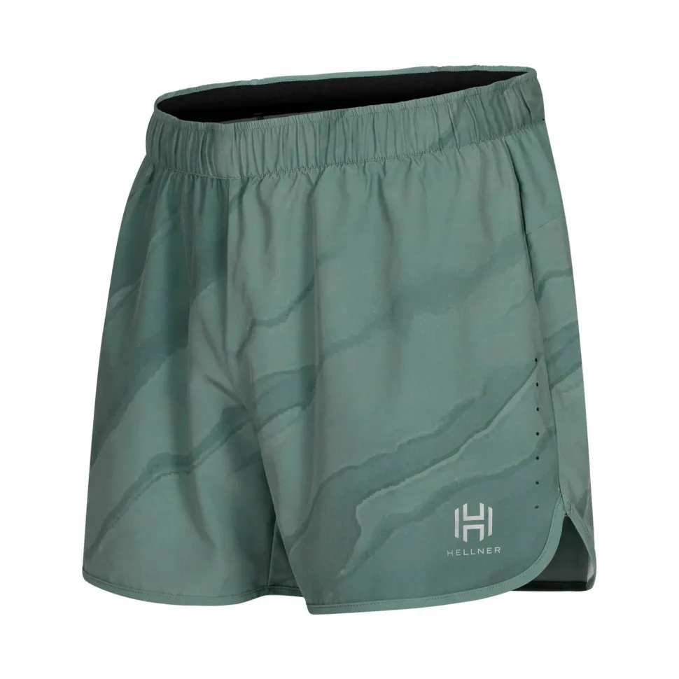 Hellner Men's Aras Running Shorts Laurel Wreath AOP